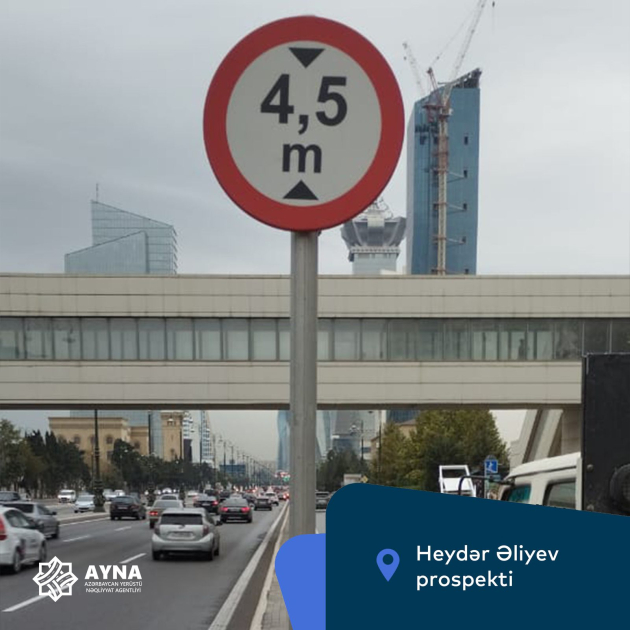 Şəkildə göstərilən yol nişanı nəyi bildirir?